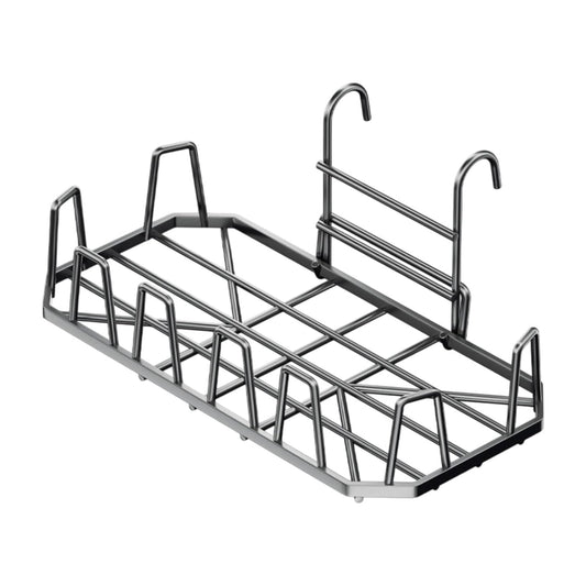 Multi-Functional Balcony Drying Rack – Portable Indoor/Outdoor Shoe Drying Railing & Windowsill Hanging Minimalist Clothes Storage Stand