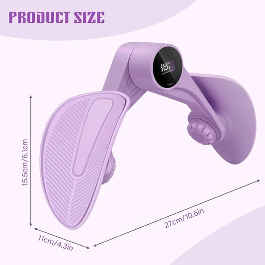 Pelvic Floor Strengthener for Women – Adjustable Inner Thigh Exerciser & Kegel Trainer for Pelvic, Hip, Leg, Arm & Core Fitness