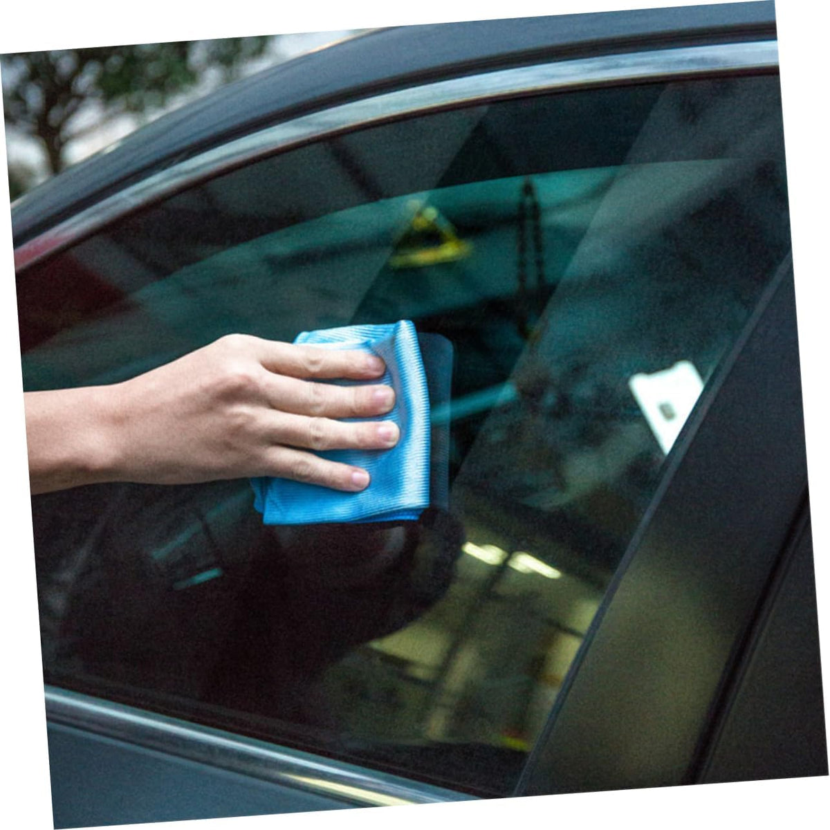 (30*30CM) Super Microfiber Glass Cleaning Towel - Lint-Free & Streak-Free Dishcloth - Ultra-Absorbent Car Window Rag & Kitchen Polishing Wipe