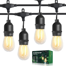Outdoor String Lights with LED Bulbs – Waterproof Patio, Garden & Party Decorative Lights (12ft, 5M & 10M Options)