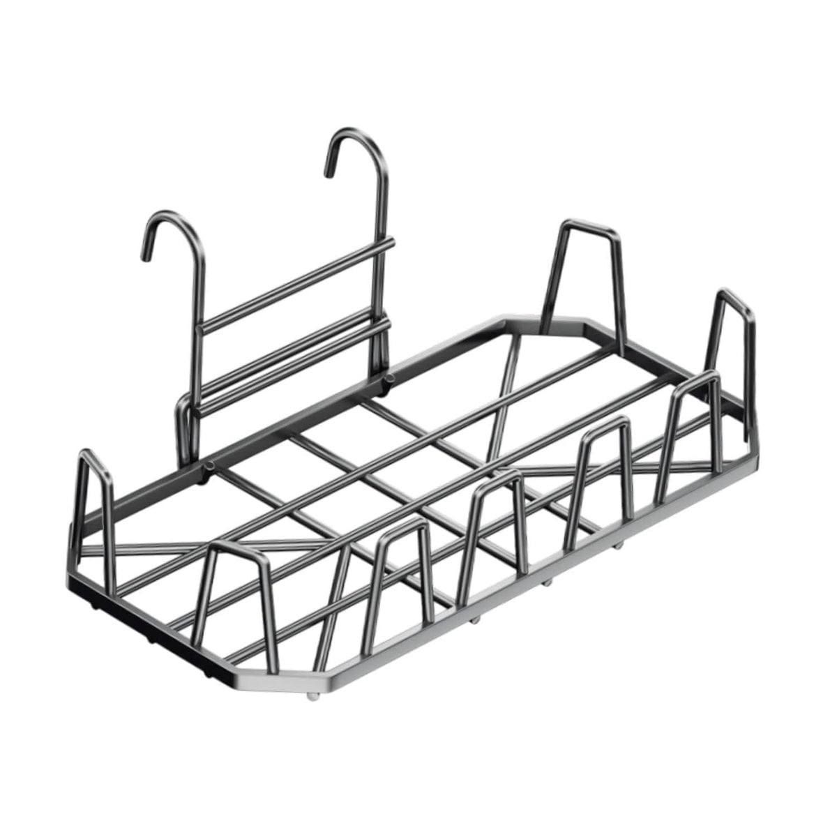Multi-Functional Balcony Drying Rack – Portable Indoor/Outdoor Shoe Drying Railing & Windowsill Hanging Minimalist Clothes Storage Stand