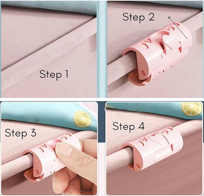 Ensemble de 6 porte-draps