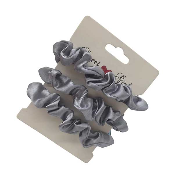 6PCS Multicolor Small Intestine Hair Ties for Women – Elastic Spiral Hair Circles & Styling Accessories