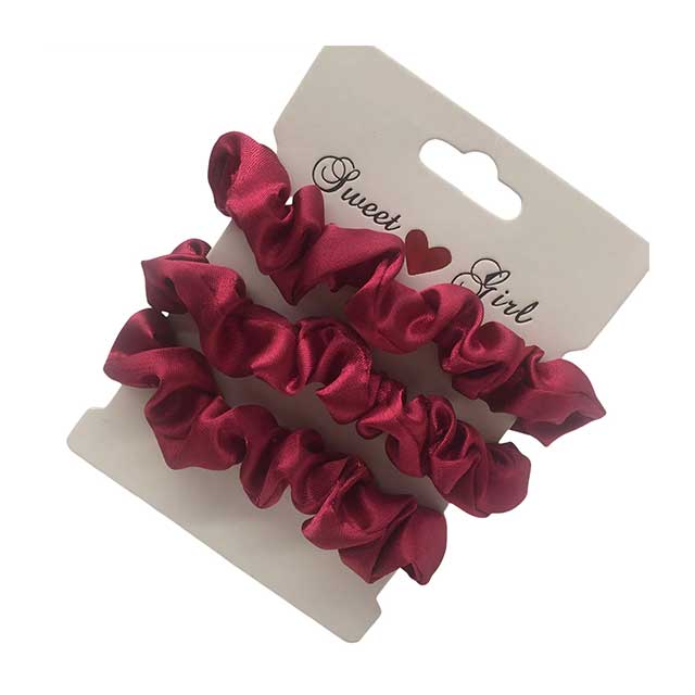 6PCS Multicolor Small Intestine Hair Ties for Women – Elastic Spiral Hair Circles & Styling Accessories