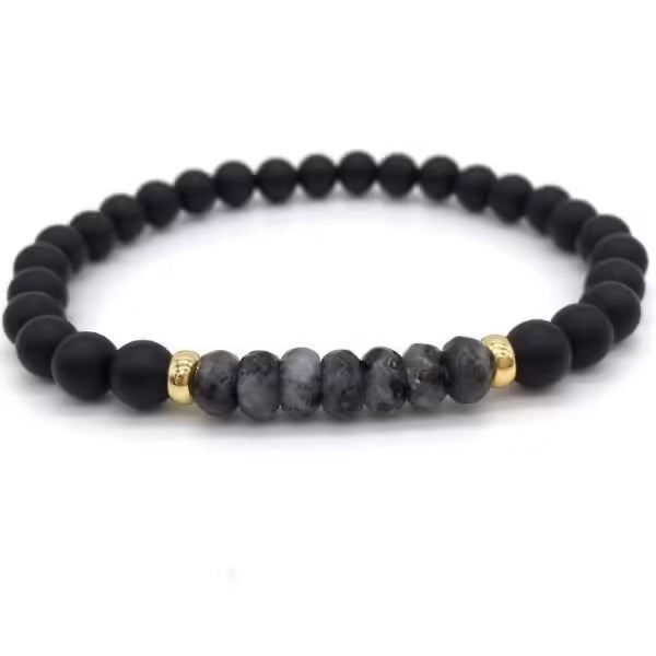 6mm Ball Beaded Men Bracelet (EGBT016)