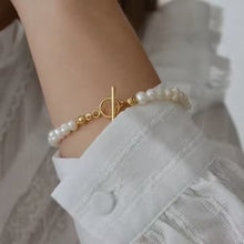 Bracelet femme en perles de 6 mm (EGBT372)