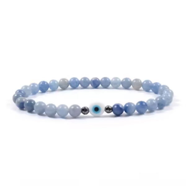 Bracelet unisexe classique fait main à œillet rond de 6 mm (EGBT014)