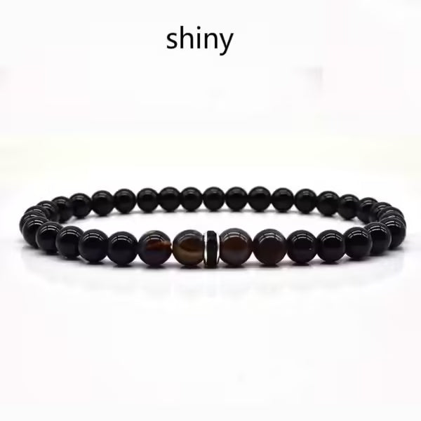 Bracelet de perles simples de 6 mm (EGBT242)