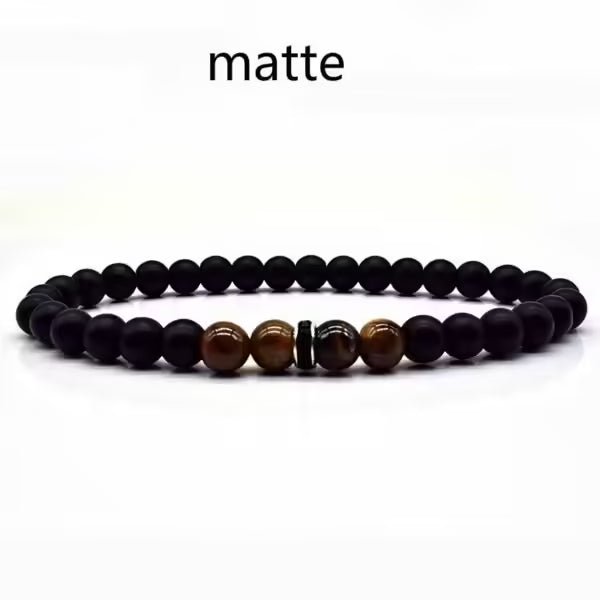 Bracelet de perles simples de 6 mm (EGBT242)