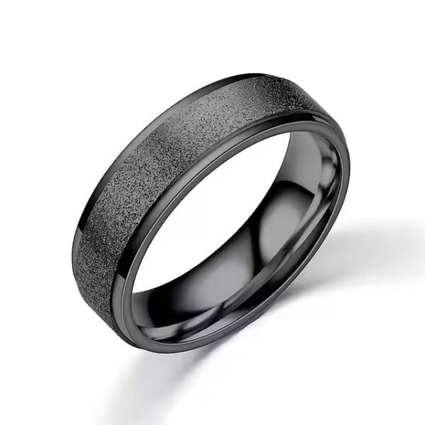 Bague femme en acier inoxydable 6 mm (EGR050)
