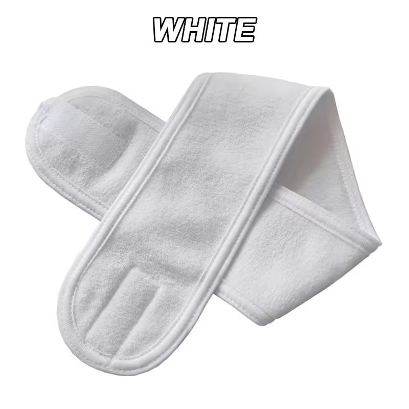 Adjustable Wide Hair Band for Women – Versatile Yoga, Spa, Bath, and Makeup Headband for Face Washing and Cosmetic Applications