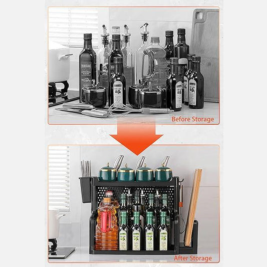 رفوف مطبخ خالية من الثقوب