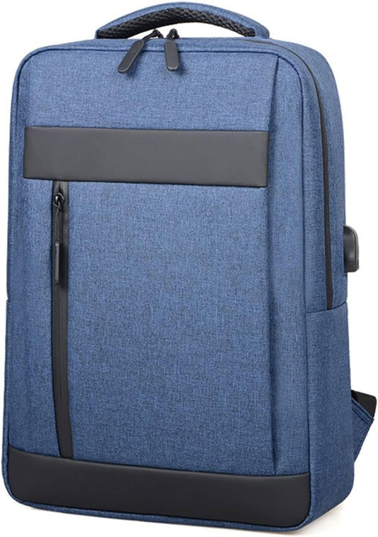 Men's Large Waterproof Laptop Backpack – Multifunctional Business & Travel Backpack with USB Charging Port