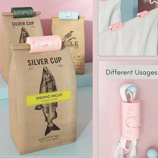 Ensemble de 6 porte-draps