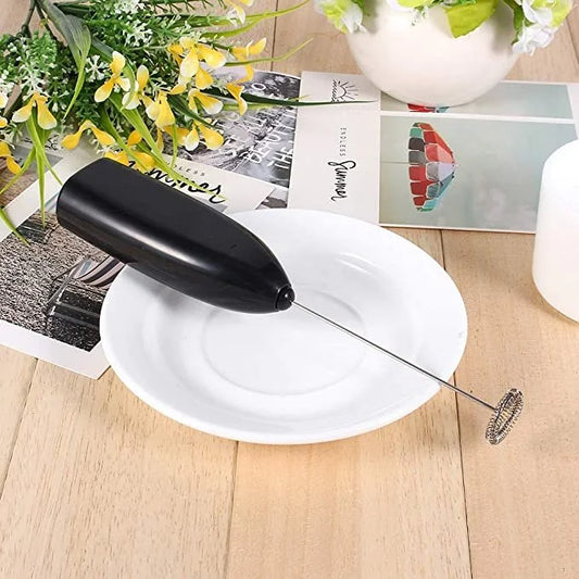 Electric Milk Frother Handheld Coffee Stirrer – Portable Mini Electric Whisk for Coffee, Latte, Cappuccino, Matcha, Eggs & Drinks