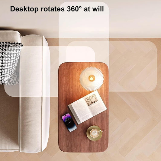Simple Modern Coffee Table – 2-Tier Side Table & Bedside Storage Rack – Versatile Sofa End Table for Living Room & Bedroom