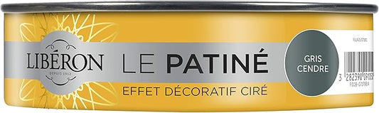 Libéron Patina Effect Wax 150ml – Ash Grey Decorative Furniture Wax | Chalk Paint Finishing & Protective Wax