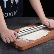 Berglander 16.7-Inch Stainless Steel Rolling Pin – Matte Finish Baking Roller for Pizza Dough, Pie, Cookies & Pastry