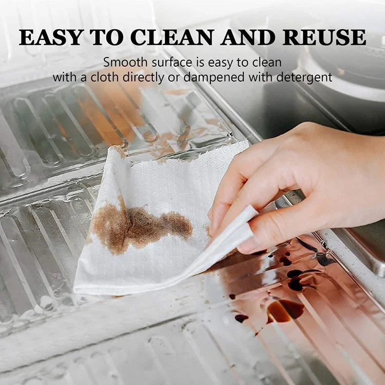 Aluminum Foil Gas Stove Shield Oil Splatter Screen Kitchen Tool 84 x 32.5cm