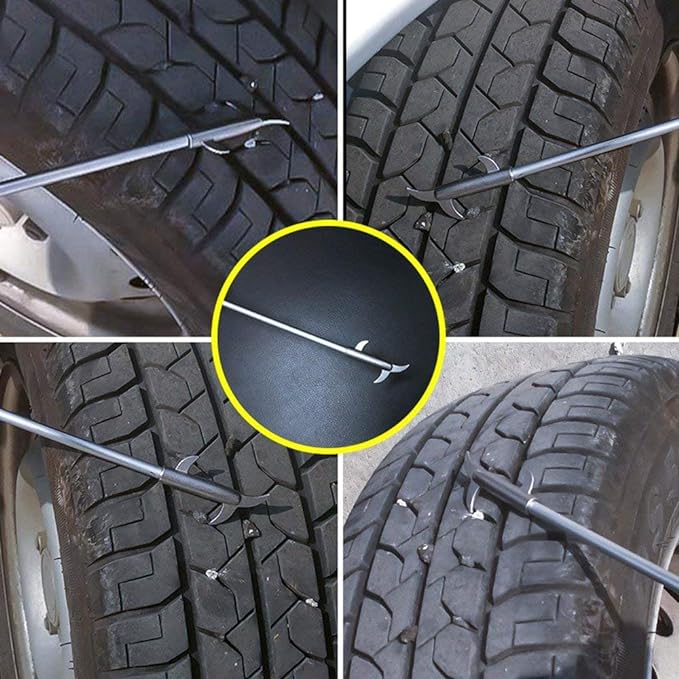 Car Tire Cleaning Hook Tire Cleaning Scraper