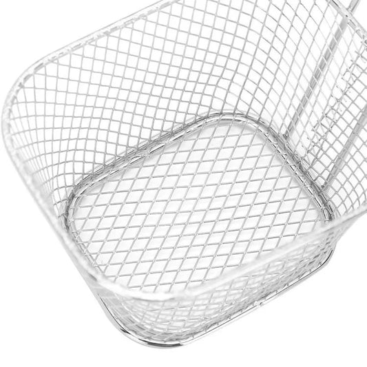 Stainless Steel French Fry Serving Basket – Mini Frying & Snack Presentation Basket