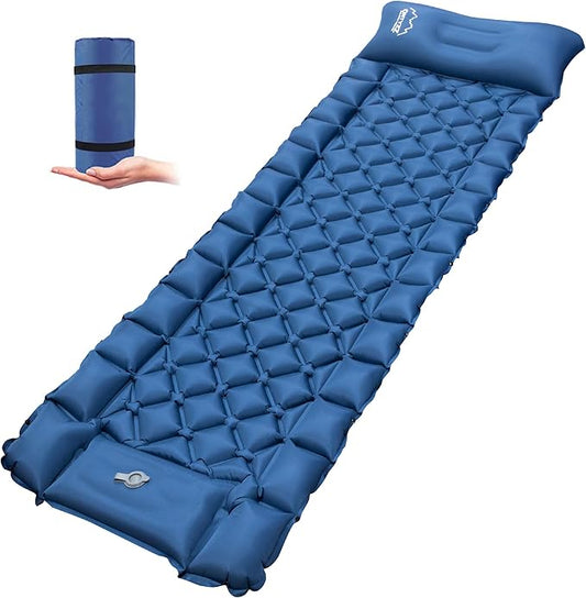 ONTYZZ Air Mattress Inflatable Bed | Portable Sleeping Mattress for Camping, Travel, Guests & Outdoor Use