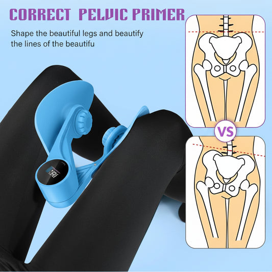 Pelvic Floor Strengthener for Women – Adjustable Inner Thigh Exerciser & Kegel Trainer for Pelvic, Hip, Leg, Arm & Core Fitness