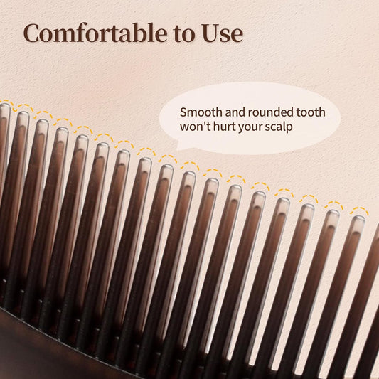 Self-Cleaning Scalp Massage Brush – Anti-Static Dandruff Removal Comb – Professional Hair Dressing & Styling Tool for Healthy Hair Growth
