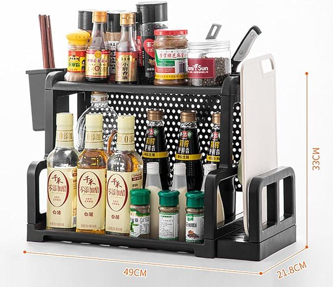 رفوف مطبخ خالية من الثقوب