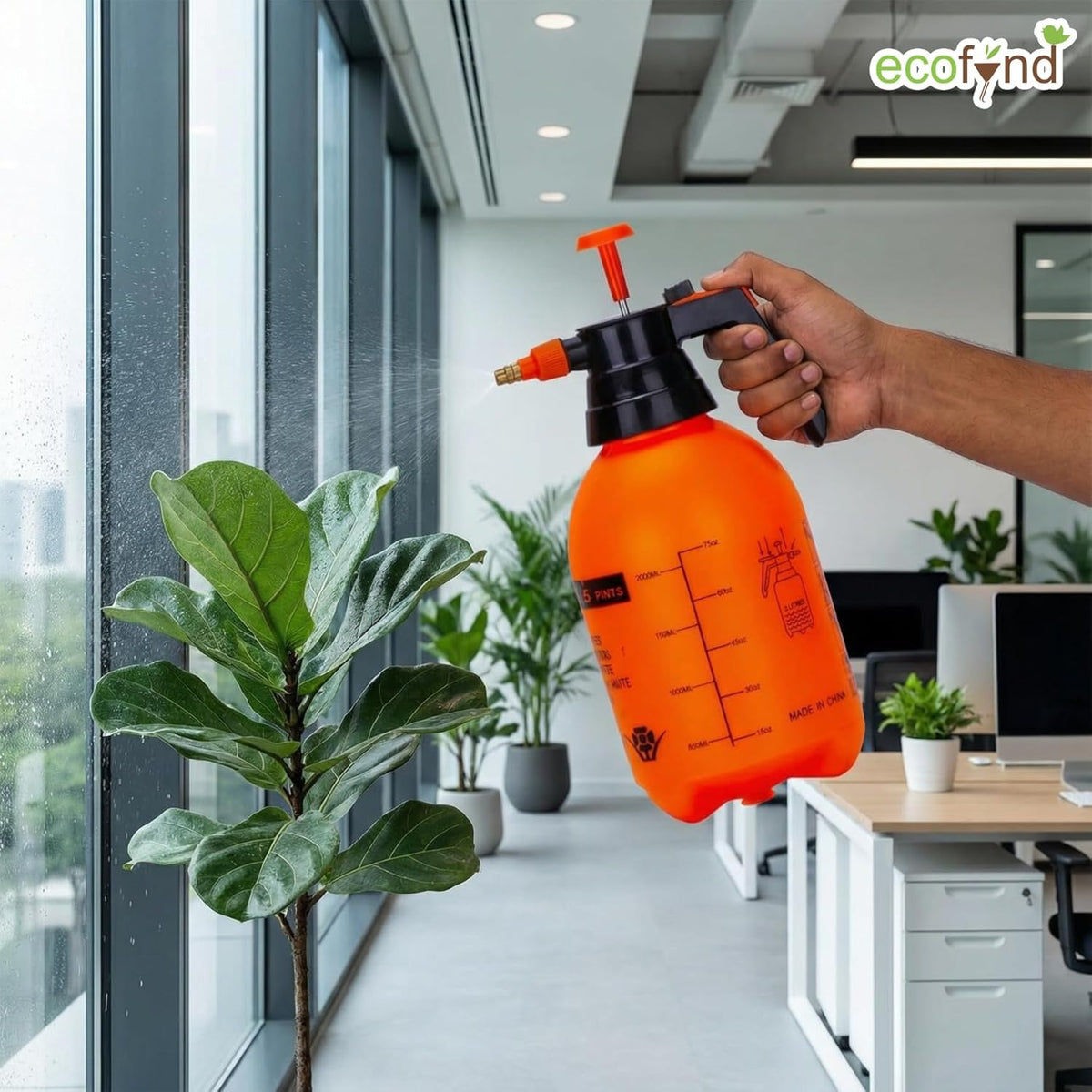 Vaporisateur de jardin épaissi haute pression 2L – Pulvérisateur à main pneumatique – Pulvérisateur à compression professionnel pour l'irrigation et la désinfection
