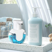 Distributeur de savon intelligent P10 HOMEFISH – Capteur de mouvement sans contact 420 ml – Dispositif de lavage des mains automatique mural – Distributeur de savon liquide haute efficacité