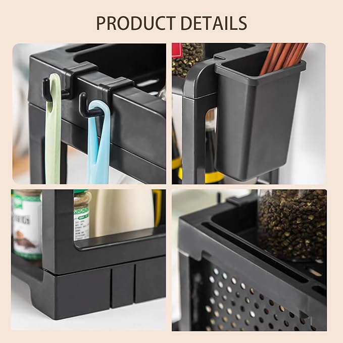 رفوف مطبخ خالية من الثقوب