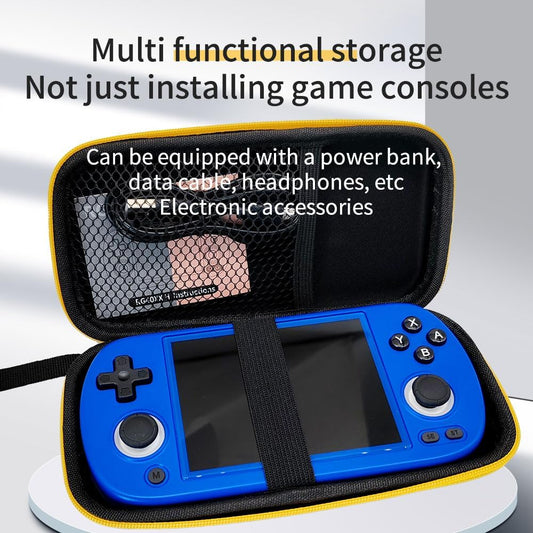 EVA Hard Carrying Case for Anbernic RG40XX H Retro Handheld Game Console | Shockproof Travel Storage Bag 21 × 7.5 cm