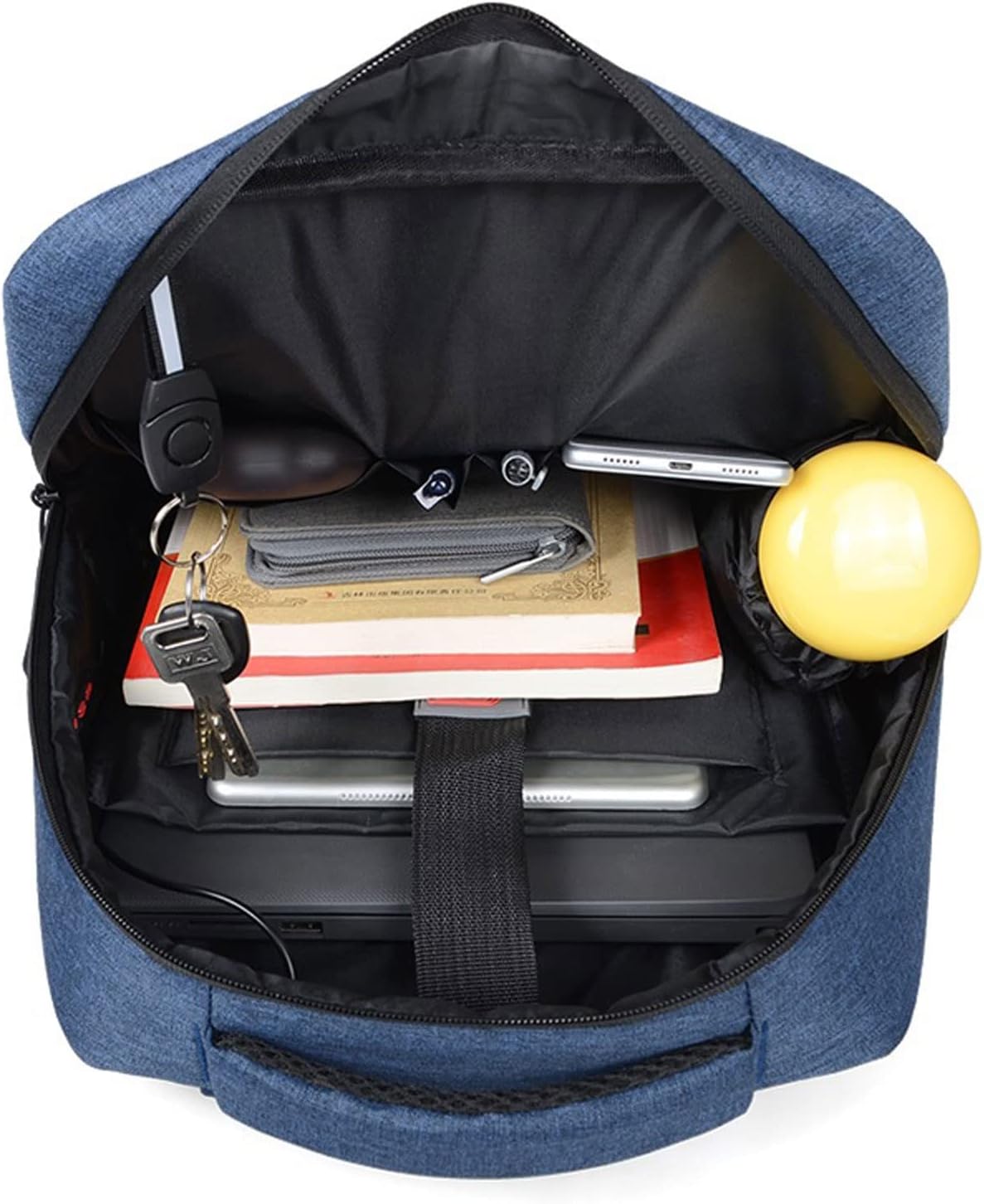 **Men's Large Waterproof Laptop Backpack – Multifunctional Business & Travel Backpack with USB Charging Port**