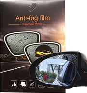 Car Rear View Mirror Anti-Fog & Rainproof Film (95 x 135 mm) – Waterproof Nano Coating Protective Mirror Sticker