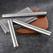 Premium Stainless Steel Rolling Pin – Non-Stick Metal Pastry Roller for Baking, Pizza, and Cookies
