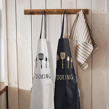 Tablier de cuisine imperméable et résistant à l'huile avec serviettes latérales essuie-mains – Tablier de travail universel sans manches pour la cuisine et le nettoyage à domicile