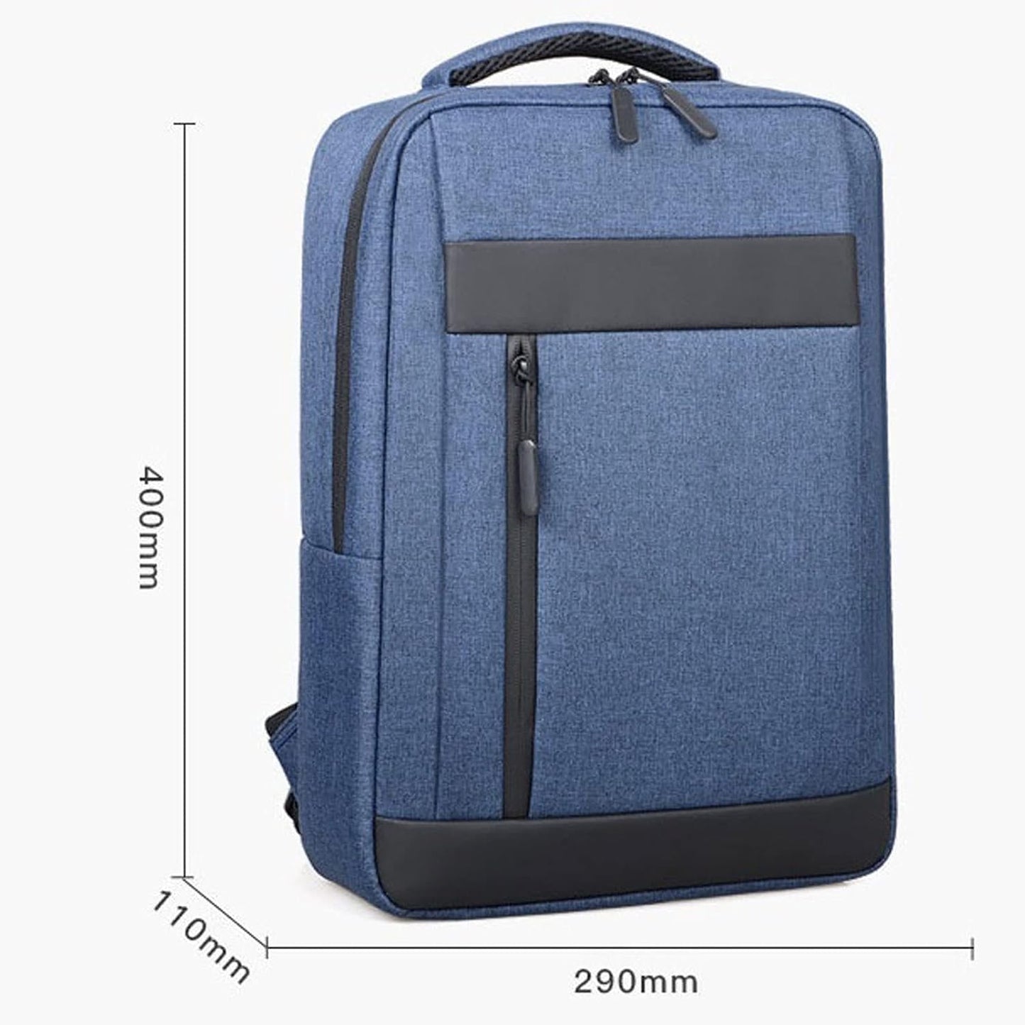 **Men's Large Waterproof Laptop Backpack – Multifunctional Business & Travel Backpack with USB Charging Port**