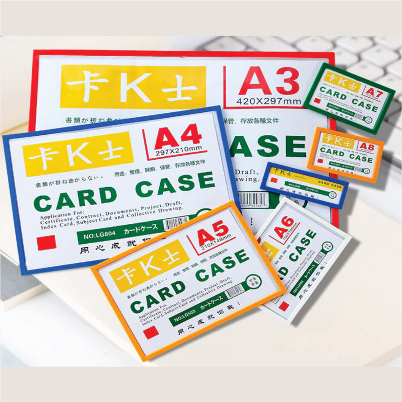 Wall Frame Case with Magnetic or Double Adhesive  ( Red )