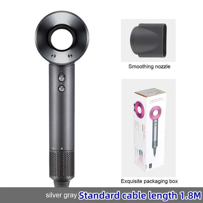 Professional Leafless Negative Ion Hair Dryer – High-Speed Constant Temperature Blow Dryer for Home Use