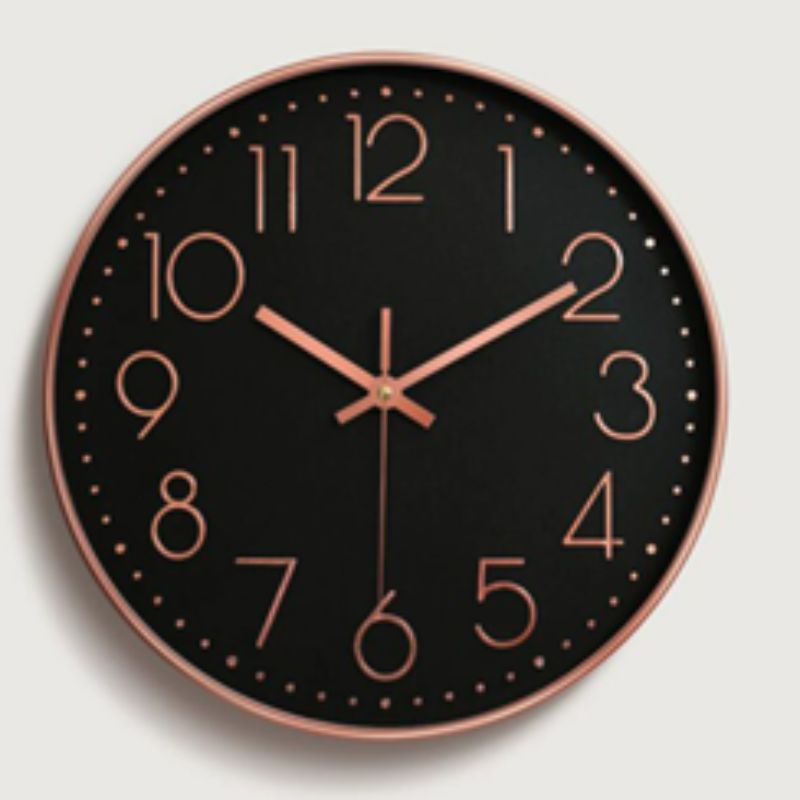 8-Inch Quartz Wall Clock – Silent Non-Ticking Mute Clock – Cubic Digital Wall Clock for Living Room, Bedroom & Office Decoration