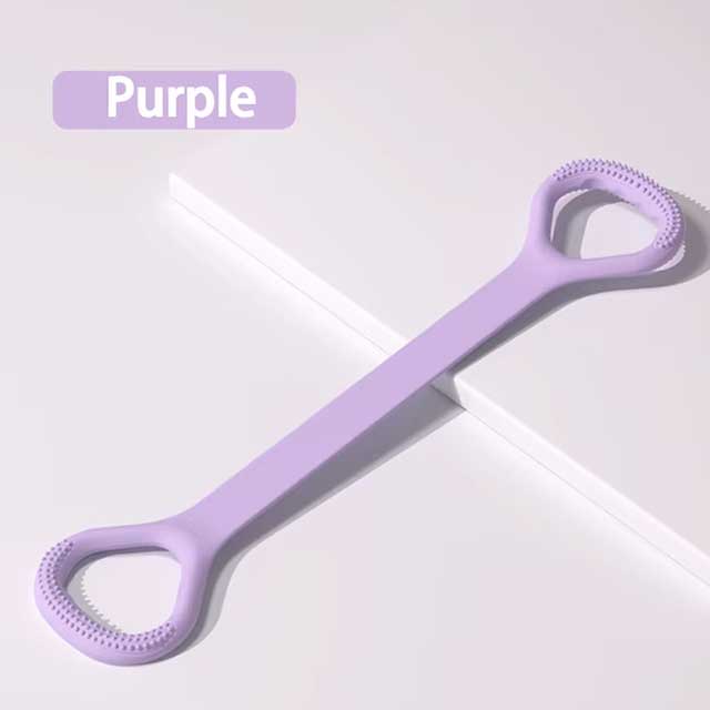 8-Shaped Resistance Band for Shoulder & Back – Elastic Stretcher for Home Fitness, Posture Correction & Stretching