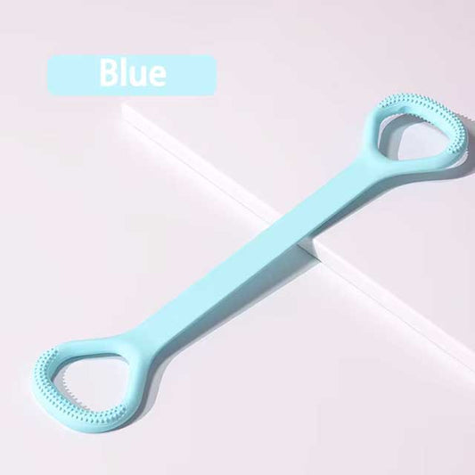 8-Shaped Resistance Band for Shoulder & Back – Elastic Stretcher for Home Fitness, Posture Correction & Stretching