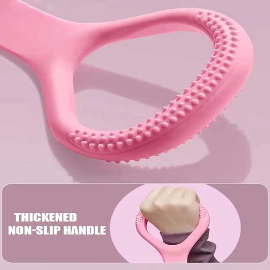 8-Shaped Resistance Band for Shoulder & Back – Elastic Stretcher for Home Fitness, Posture Correction & Stretching