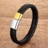 8 Colors Classic Leather Men Bracelet (EGBT059)
