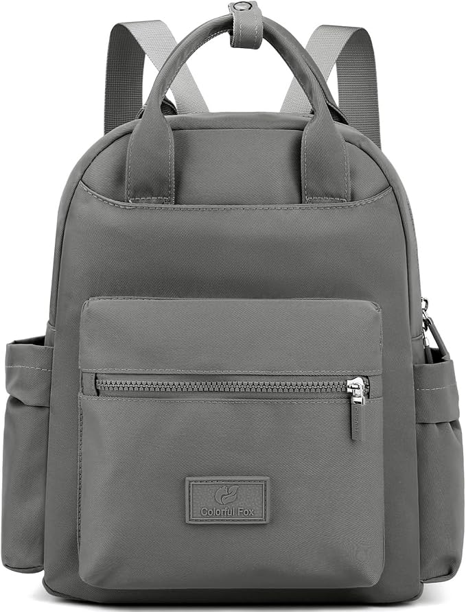 Women's Small Waterproof Nylon Backpack – Lightweight Casual Mini Daypack for School, Work & Travel