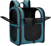Sac à dos de transport pour animaux de compagnie Apollo Walker – Transport sûr et rembourré pour chats, chiens et chiots, idéal pour les voyages, la randonnée et les aventures en plein air (Noir)