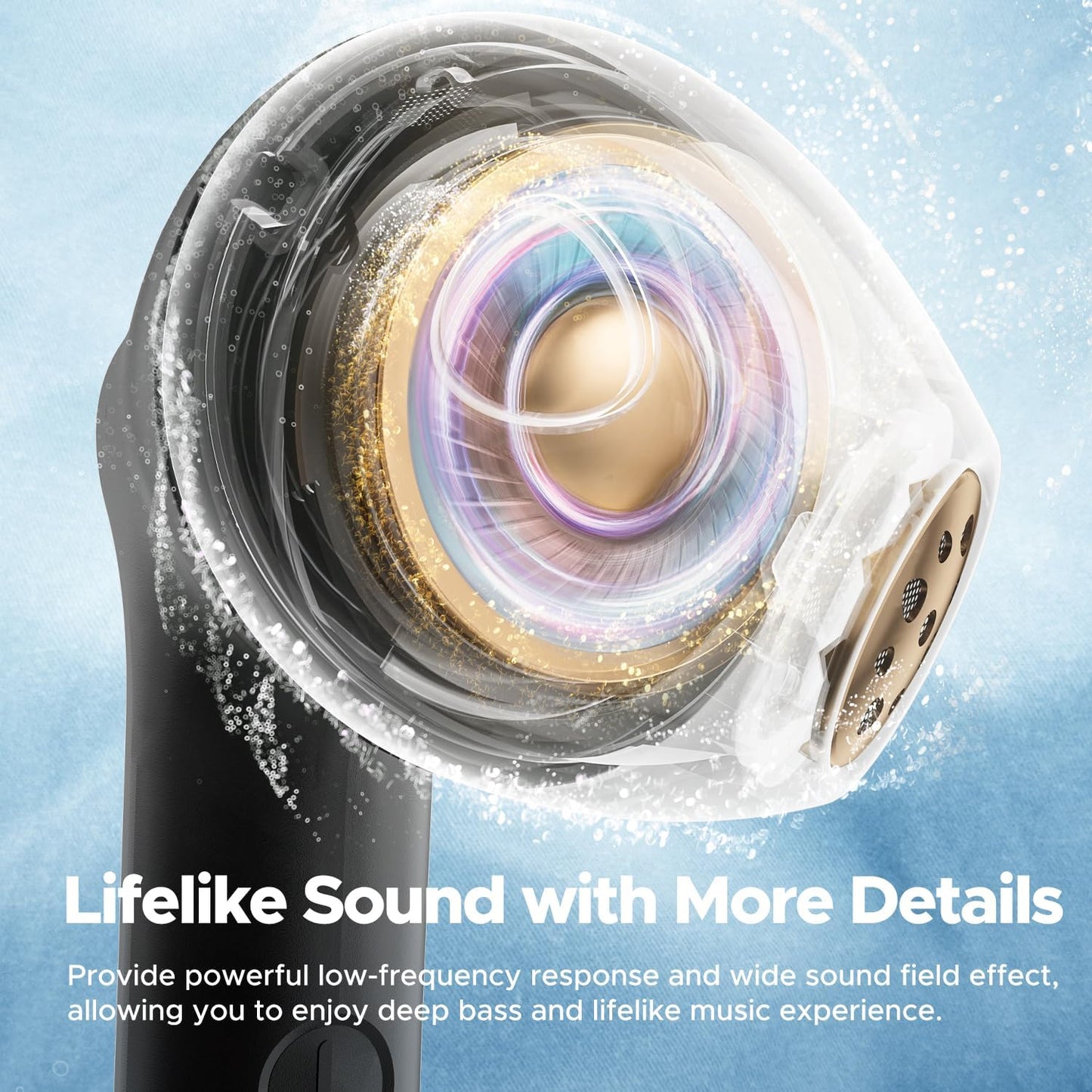 SoundPEATS Air4 Lite Wireless Earbuds – Bluetooth 5.3, LDAC Hi-Res Audio & 30-Hour Battery