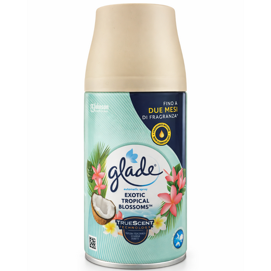 Glade Automatic Spray Refill, Room Mat, Exotic Tropical Flowers, 270ml