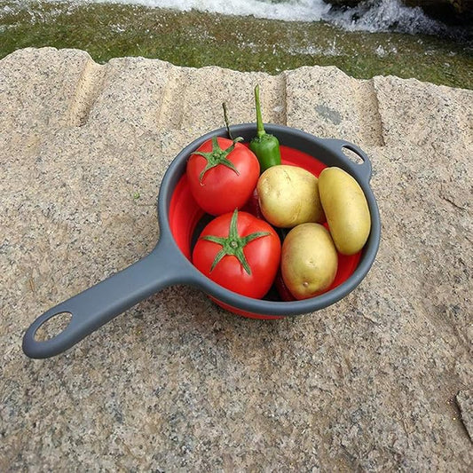 Foldable Silicone Filter Baskets with Handle